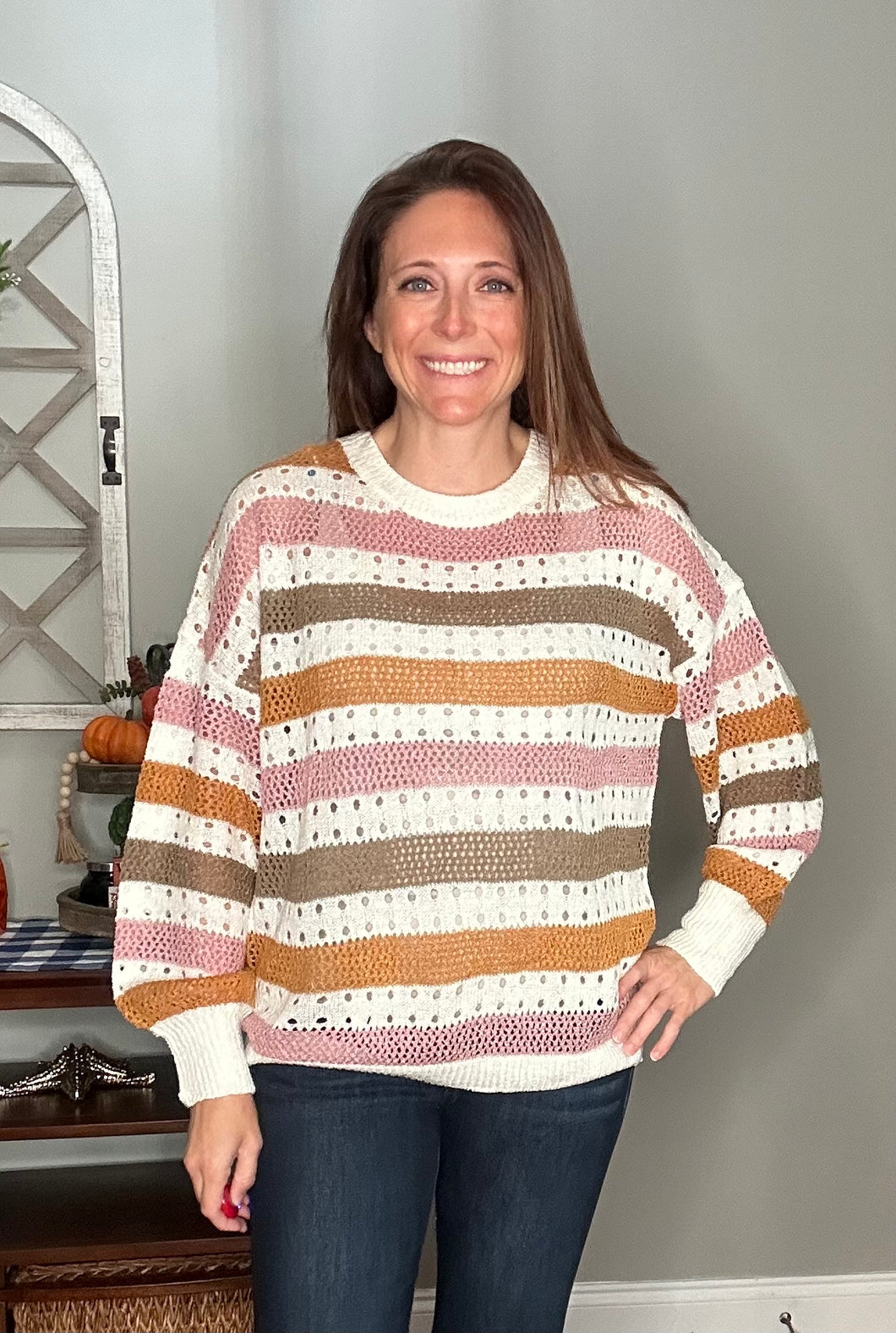 Fall Hallowed Knit Sweater