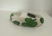 Load image into Gallery viewer, St. Patrick’s beaded headband
