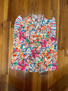 Light and Bright Floral Top